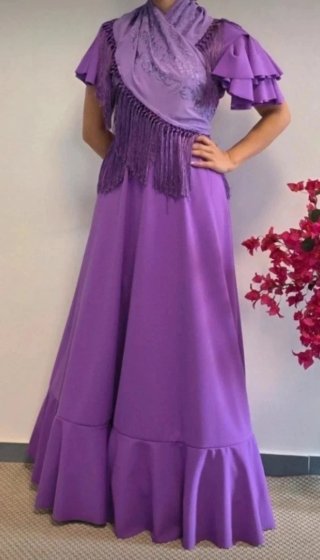 Trajes de flamenca lisos