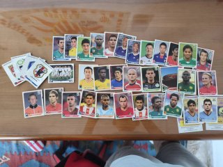 Lote 36 cromos mundial 2010 África