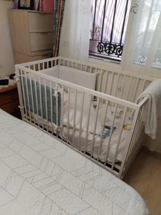 Culla bianca per bambini di Ikea