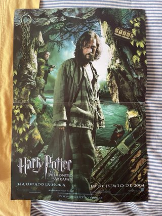 Cartel Harry Potter y el Prisionero Azkabán 2004