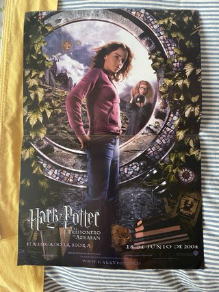 Cartel Harry Potter y el Prisionero Azkabán 2004