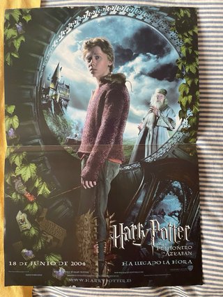 Cartel Harry Potter y el Prisionero Azkabán 2004