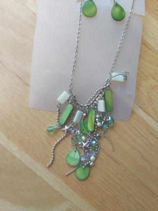 Conjunto Lola Casademunt collar y pendientes