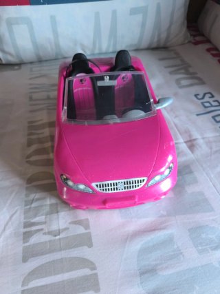 Auto Barbie Rosa Decappottabile
