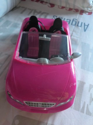 Auto Barbie Rosa Decappottabile