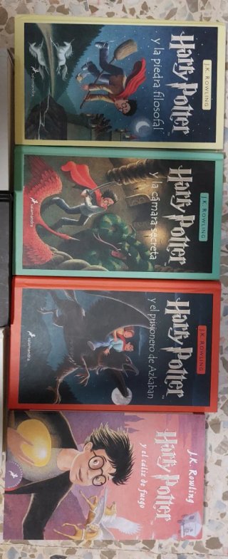 Libros colección Harry Potter