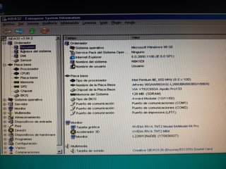 Ordenador Pentium III 650Mhz - 128 RAM