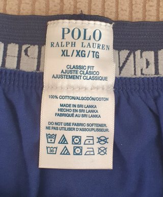 Boxer Uomo Polo Ralph Lauren Blu Taglia XL