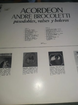 Vinilo Acordeón: Pasodobles, Valses y Boleros