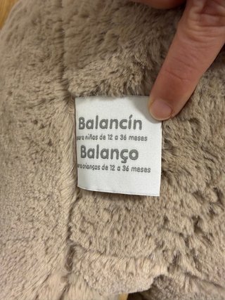 Conejito balancín juguete