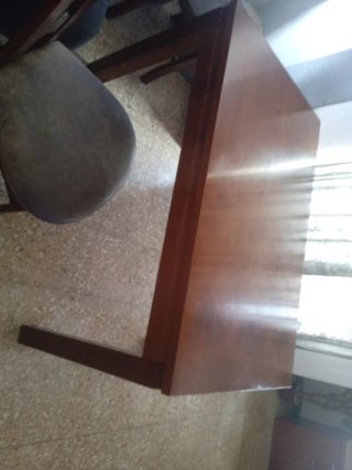 Mesa de salón madera 1.50 x 0.80