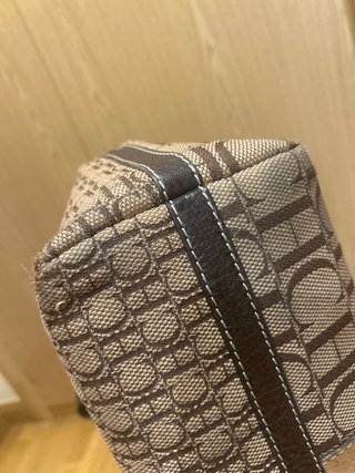 Bolso Tote Carolina Herrera CH Beige Marrón