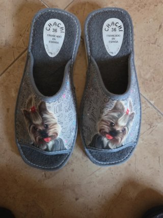 Chachí Zapatillas Casa Talla 36 Perro