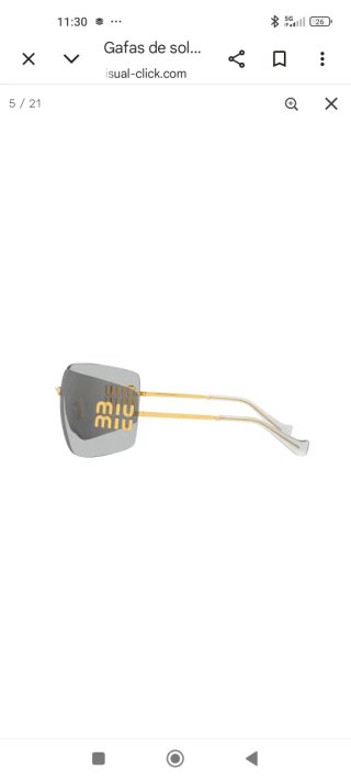Gafas de sol Miu Miu MU 54YS Mujer