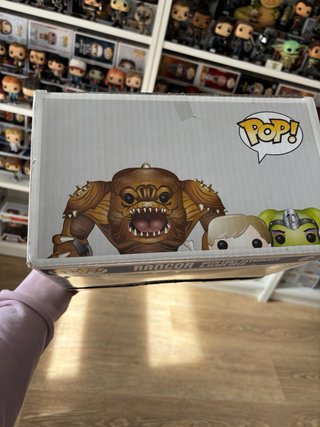 Funko Pop Star Wars Rancor c/ Luke y Oola