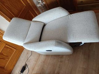 Sillón Eléctrico Reclinable Tela