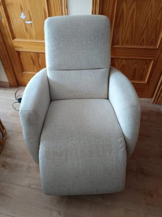 Sillón Eléctrico Reclinable Tela