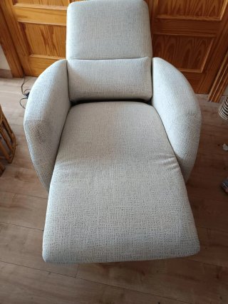 Sillón Eléctrico Reclinable Tela