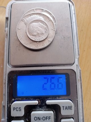 3 Monedas Plata USA Kennedy