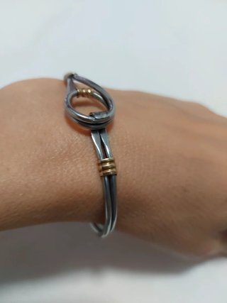 Pulsera nudo estilo vintage
