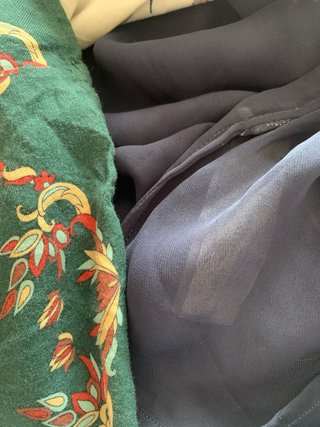 Vestido Massimo Dutti floral mangas largas