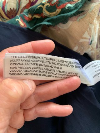 Vestido Massimo Dutti floral mangas largas