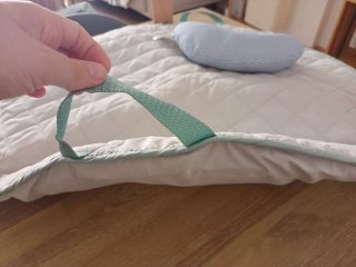 Gimnasio bebé madera con peluches