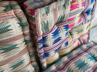 Lote 3-COJÍNES DE SUELO DE ALGODÓN