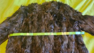 Chaquetón de moutón verde El Corte Inglés