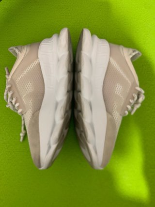 Versace Chain Donna Scarpe Bianche Tg 40.5