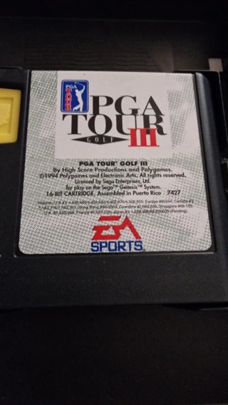 PGA Tour Golf III Mega Drive EA Sports