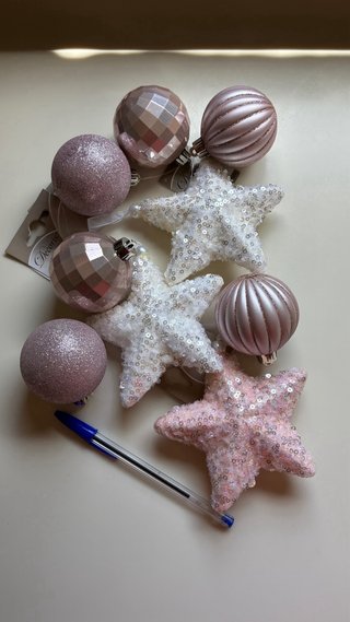 Decoración Navidad/Infantil Estrellas y Bolas