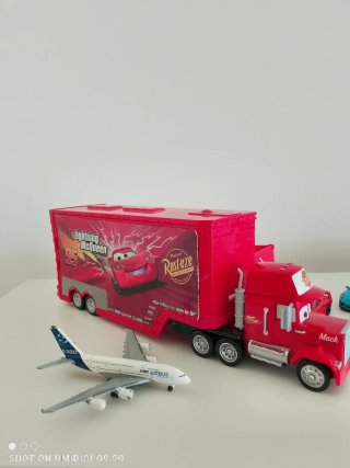 Lote de coches, camión, tractores de juguete