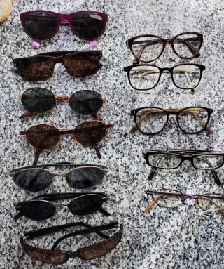 Gafas ray ban, guess, Miu Miu, Don algodón, zegna