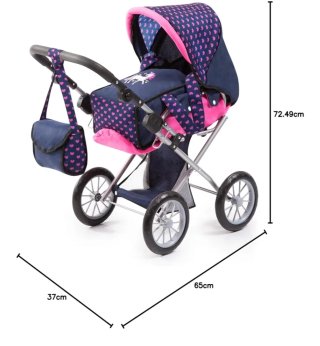 Carrito de muñecas de unicornio