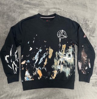 Sudadera Jordan (23) Talla XS Pintura.