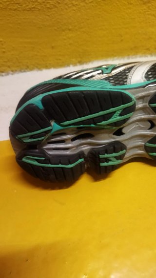 Zapatillas Mizuno Mujer Plata/Verde