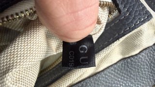 Borsa Gucci Donna Grigia Pelle