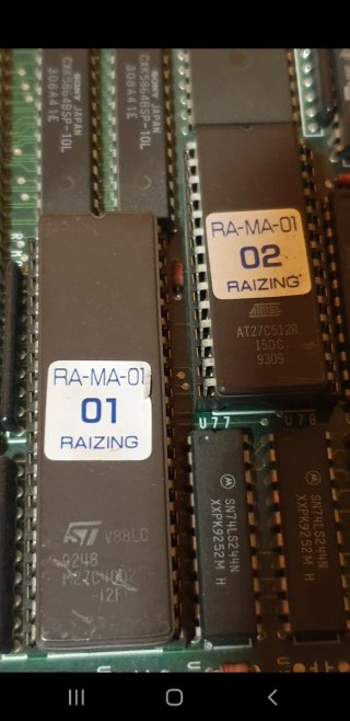 Sorcer Striker Raizing PCB Arcade jamma