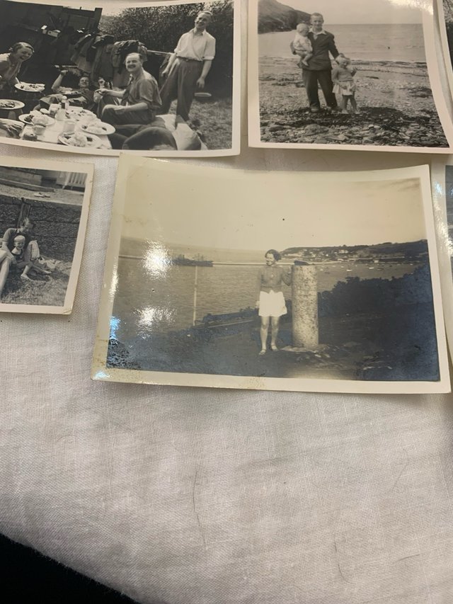 Lote Fotos Antiguas Familias Años 30-40