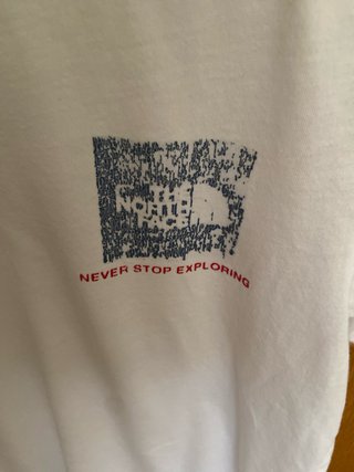 Camiseta The North Face Blanca Talla S