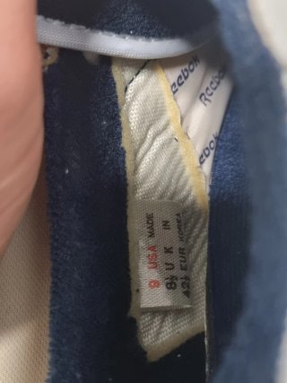 Zapatillas Reebok Classic Blancas y Azul