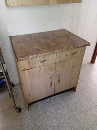 Muebles Cocina Madera y Metal