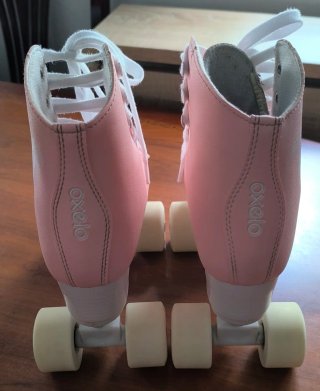 Patines Oxelo rosas talla 36