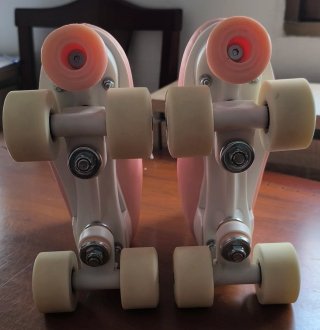Patines Oxelo rosas talla 36