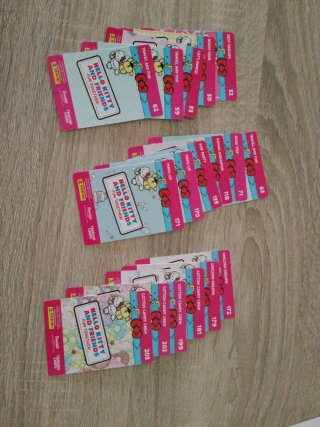 Cartas Hello Kitty y Amigos Panini