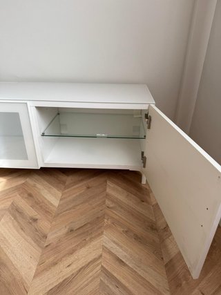 Mueble TV blanco
