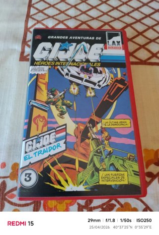 Película VHS G.I. Joe Nº 3