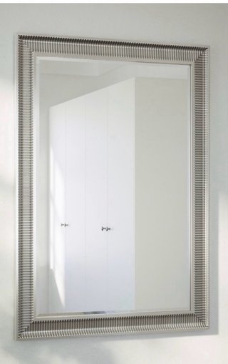 Espejo Plata Gris 91x130 cm