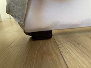 Cabecero de lino beige